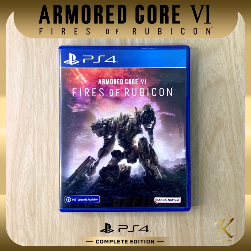 แผ่นเกมส์ PS4 : Armored Core VI Fires of Rubicon มือ2 [Z3/Asia] พร้อมส่ง!!!