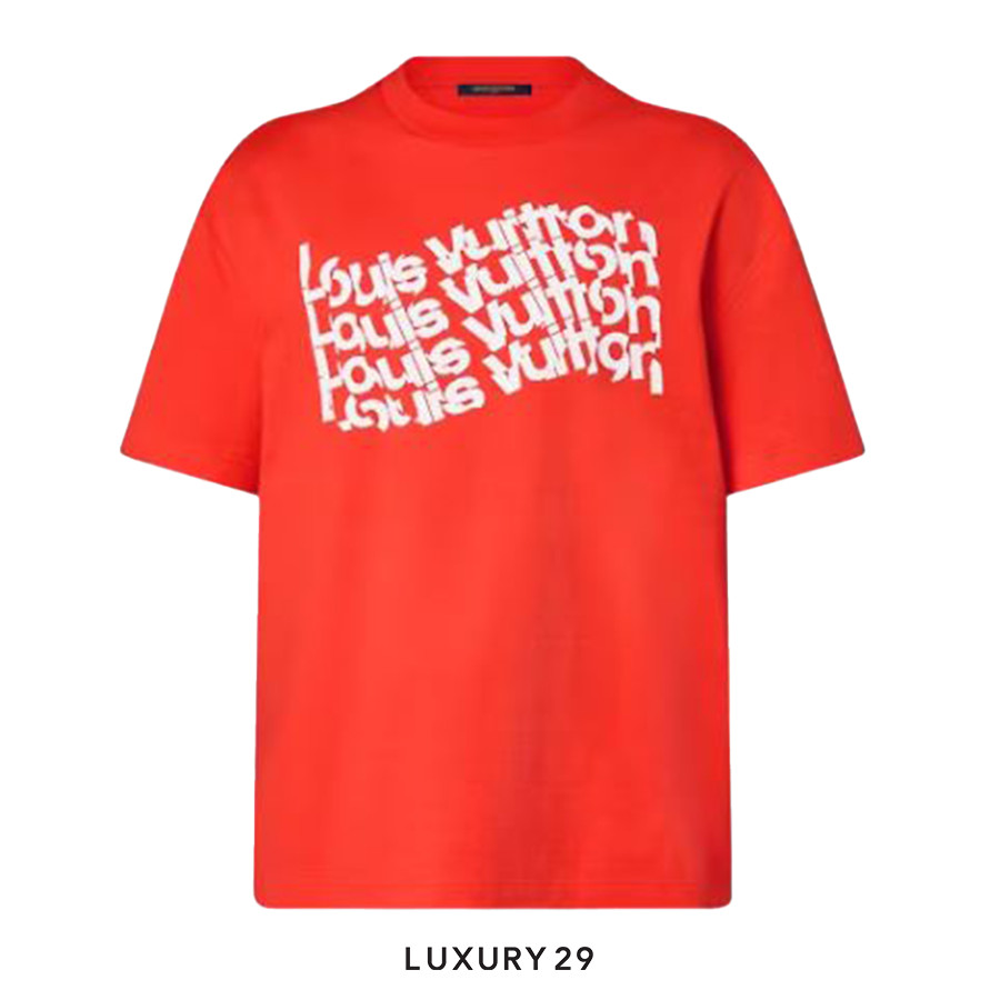Louis Vuitton LV Short-Sleeved Cotton T-Shirt