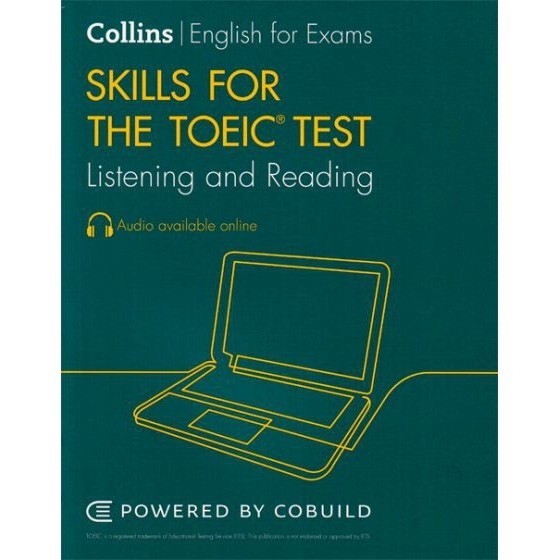 DKTODAY หนังสือ COLLINS SKILLS FOR THE TOEIC TEST LISTENING &amp; READING (2ED.)