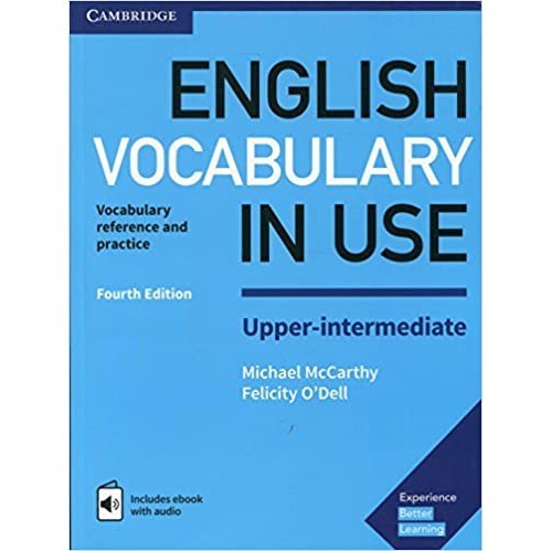 DKTODAY หนังสือ ENGLISH VOCAB.IN USE UPPER-INTER+ ANS+EBOOK (4ED)