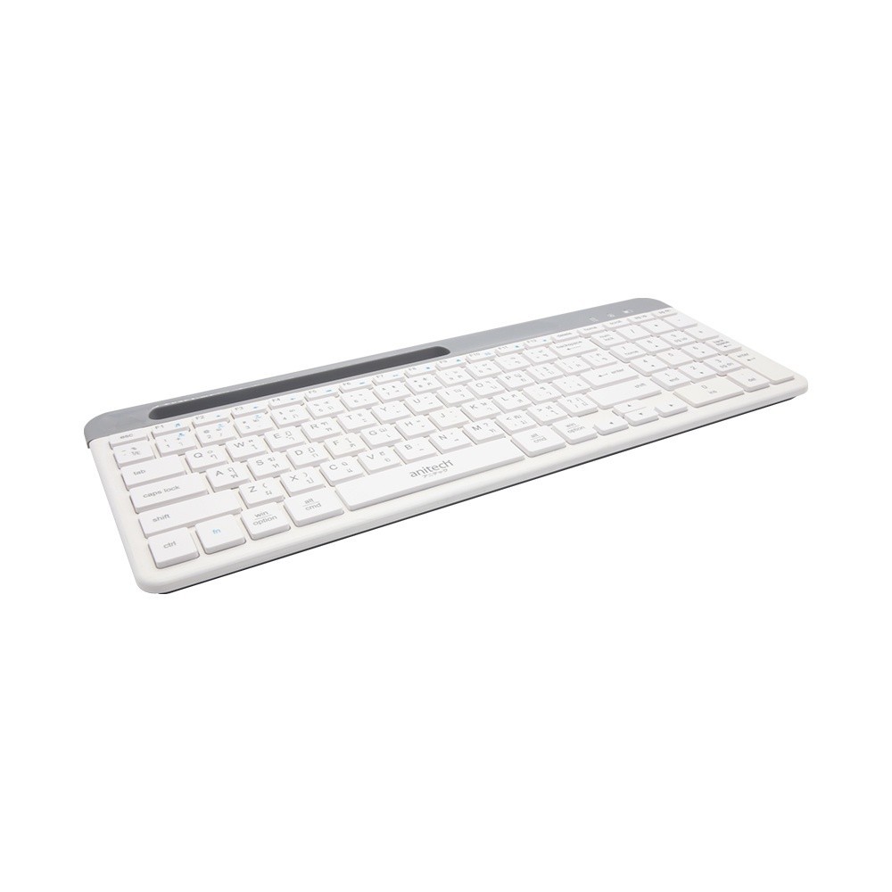คีย์บอร์ด Anitech Bluetooth and Wireless Rechageable Keyboard (P505) (TH/EN) by Banana IT