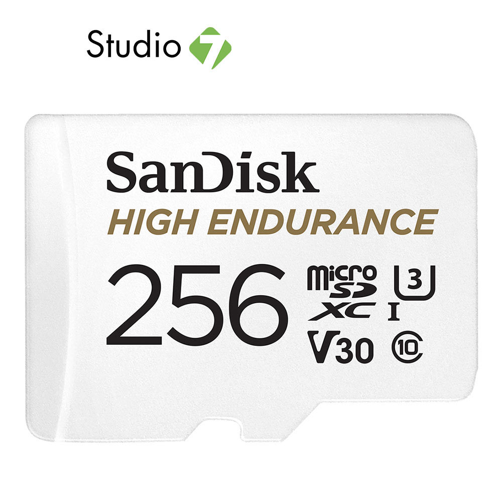 เมมโมรี่การ์ด SanDisk High Endurance MicroSDHC Class 10 256GB (SDSQQNR-256G-GN6IA) by Studio7