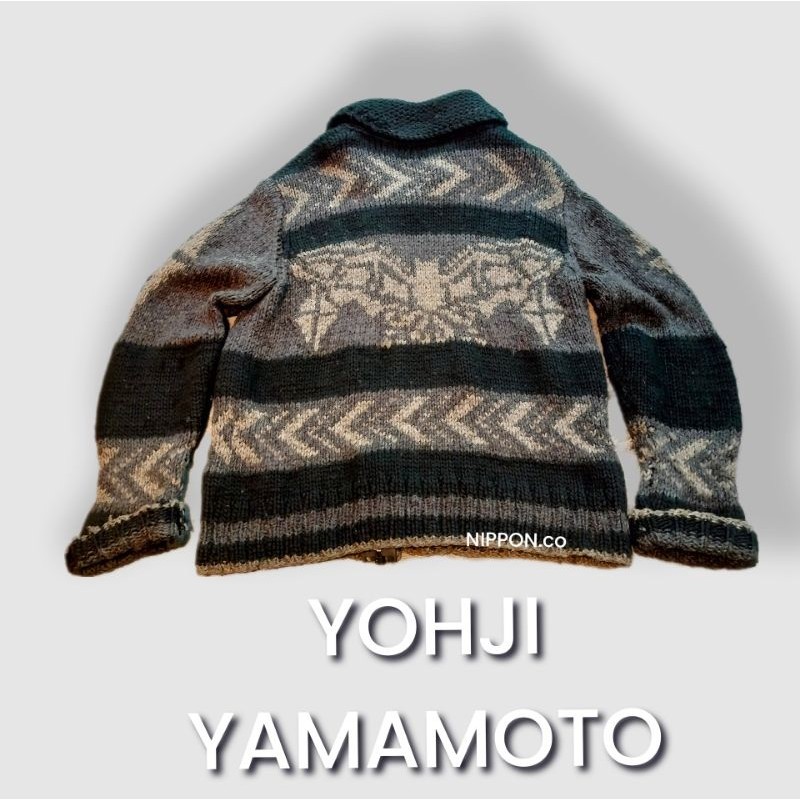เสื้อไหมพรมYohji Yamamoto Bat vintage90'sแท้ออกช็อปญี่ปุ่น(มือสอง)