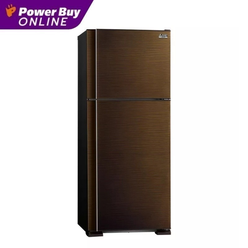 MITSUBISHI ELECTRIC ตู้เย็น 2 ประตู (14.6 คิว, สีน้ำตาลคอปเปอร์) รุ่น MR-FS45ES-BR