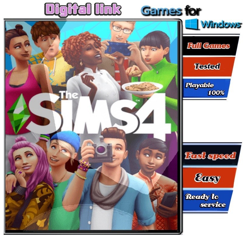 The Sims 4 Digital Deluxe Edition เกม PC Game คอมพิวเตอร์ สินค้าเป็นแบบสั่งซื้อแล้ว ดาวน์โหลดไฟล์ เกม ไปเล่นได้เลย