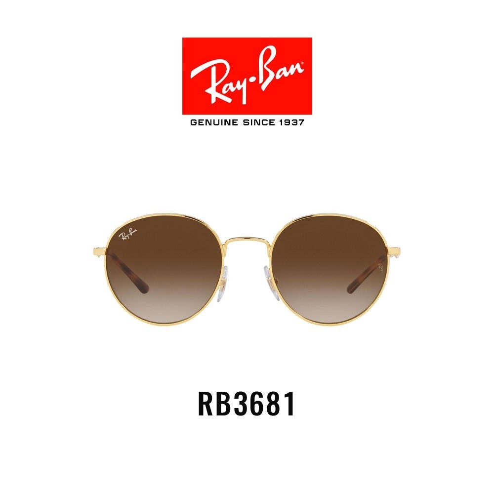 RAY-BAN - - RB3681 001/13 -Sunglasses แว่นกันแดด