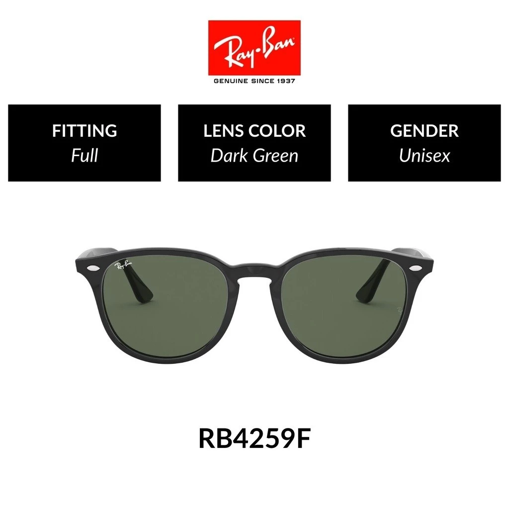 RAY-BAN - - RB4259F 601/71 -Sunglasses แว่นกันแดด