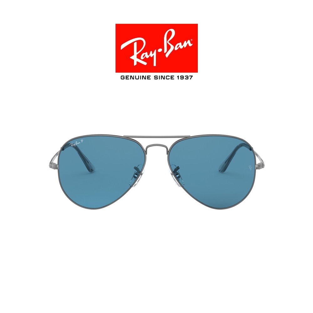 RAY-BAN AVIATOR METAL II - RB3689 004/S2 -Sunglasses แว่นกันแดด