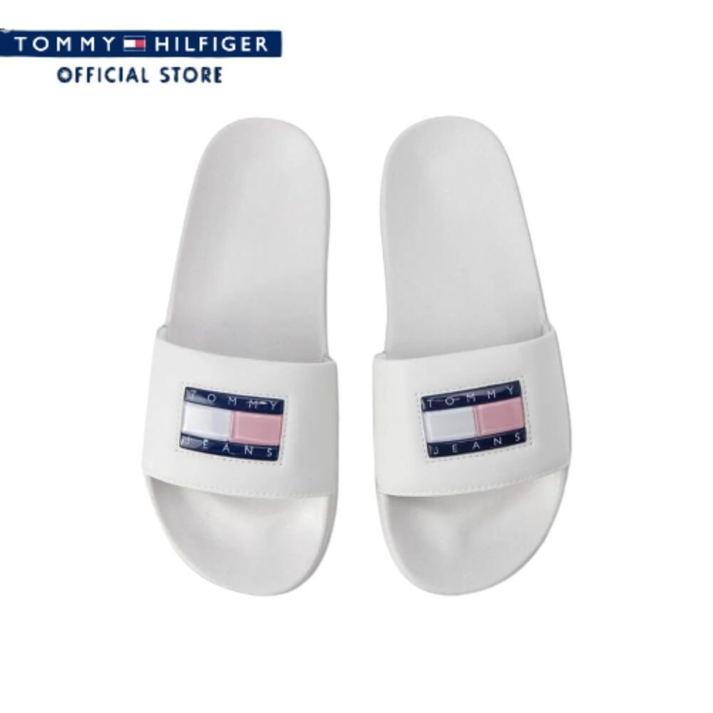 Tommy Hilfiger รองเท้าแตะผู้หญิง รุ่น EN0EN02108 YBL - สีขาว