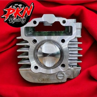 เสื้อสูบW110iพร้อมลูก 53-54มิล หัวนูน สลัก13 หลบวาล์วให้เรีย…