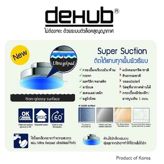 Dehub ที่วางสบู่ ตะแกรงวางสบู่ วางของ วางโทรศัพท์ ตัวล็อกสูญญากาศ ไม่ต้องเจาะผนัง Soap Rack (Black)