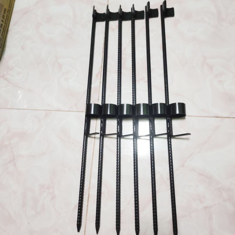 พร้อมส่ง ที่ปักคันเบ็ดตกปลาหน้าดิน ที่วางคันเบ็ด แข็งแรงทนทาน พ่นสีเก็บงานอย่างดี ขนาด 50 ซม.และ 60 ซม. ราคา ถูกที่สุด ดีลบีเคเค แกลเลอรีภาพที่ 6