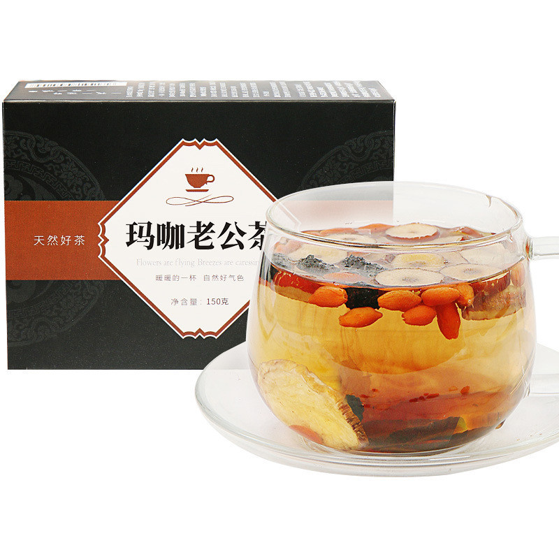 【พร้อมส่ง】Maca Husband Tea Men's Tea Bag Wolfberry Mulberry Ginseng Huangjing Eucommia ชาสมุนไพรชาโสมห้าขุมทรัพ00