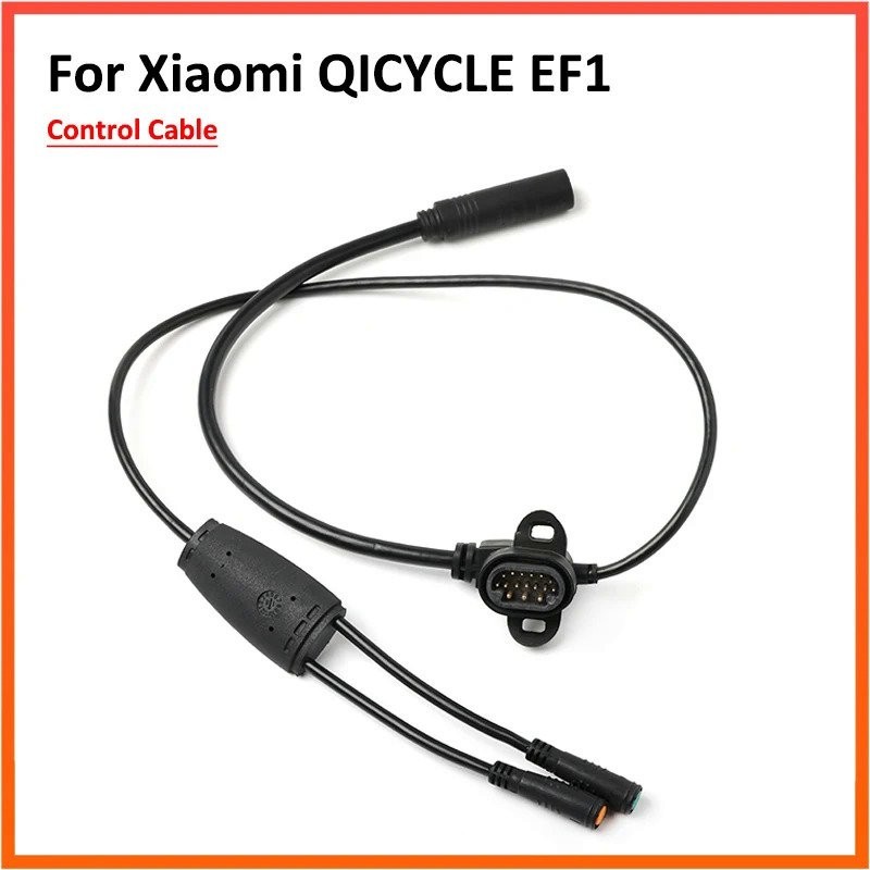 สายควบคุมสำหรับ Xiaomi QICYCLE EF1จักรยานไฟฟ้าควบคุมแบบบูรณาการลากสายไฟสายเคเบิลข้อมูล5หลุม5pin 4pin