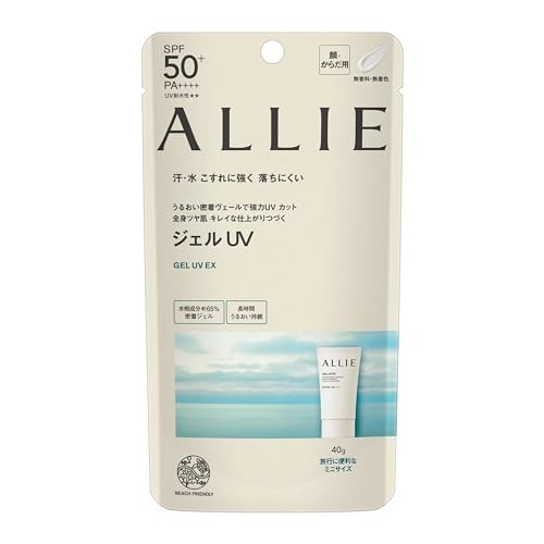 ALLIE Chrono Beauty Gel UV EX&lt;Mini&gt; SPF50+ PA++++ [ครีมกันแดด] [สำหรับผิวหน้าและผิวกาย] 40g (x 1) 【ส่งตรงจากญี่ปุ่น】