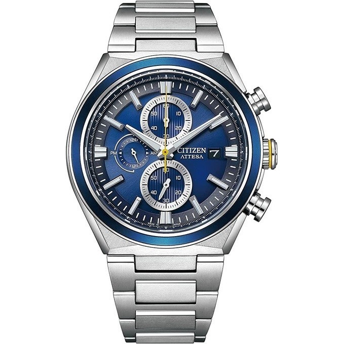 Jdm Watch Citizen Attesa Series นาฬิกาข้อมือแฟชั่น พลังงานแสงอาทิตย์ สําหรับผู้ชาย Ca0837-65L
