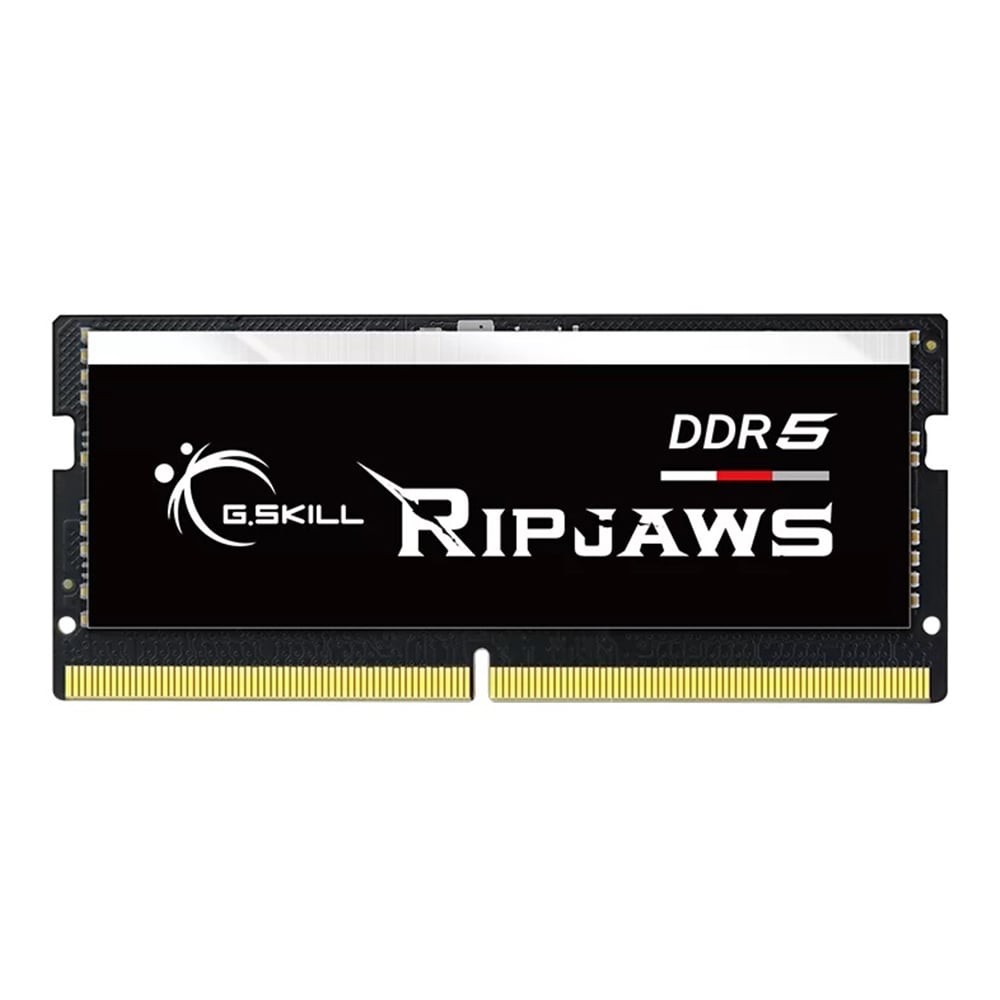 16GB (16GBx1) DDR5 4800MHz SO-DIMM RAM (หน่วยความจำ) G.SKILL RIPJAWS (F5-4800S3838A16GX1-RS) \\  RAM NOTEBOOK