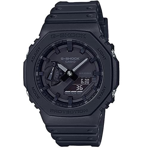 [Direct Japan] CASIO/G-SHOCK G-SHOCK GA-2100-1A1 Anadigi All Black Watch Men's Carbon Core Guard