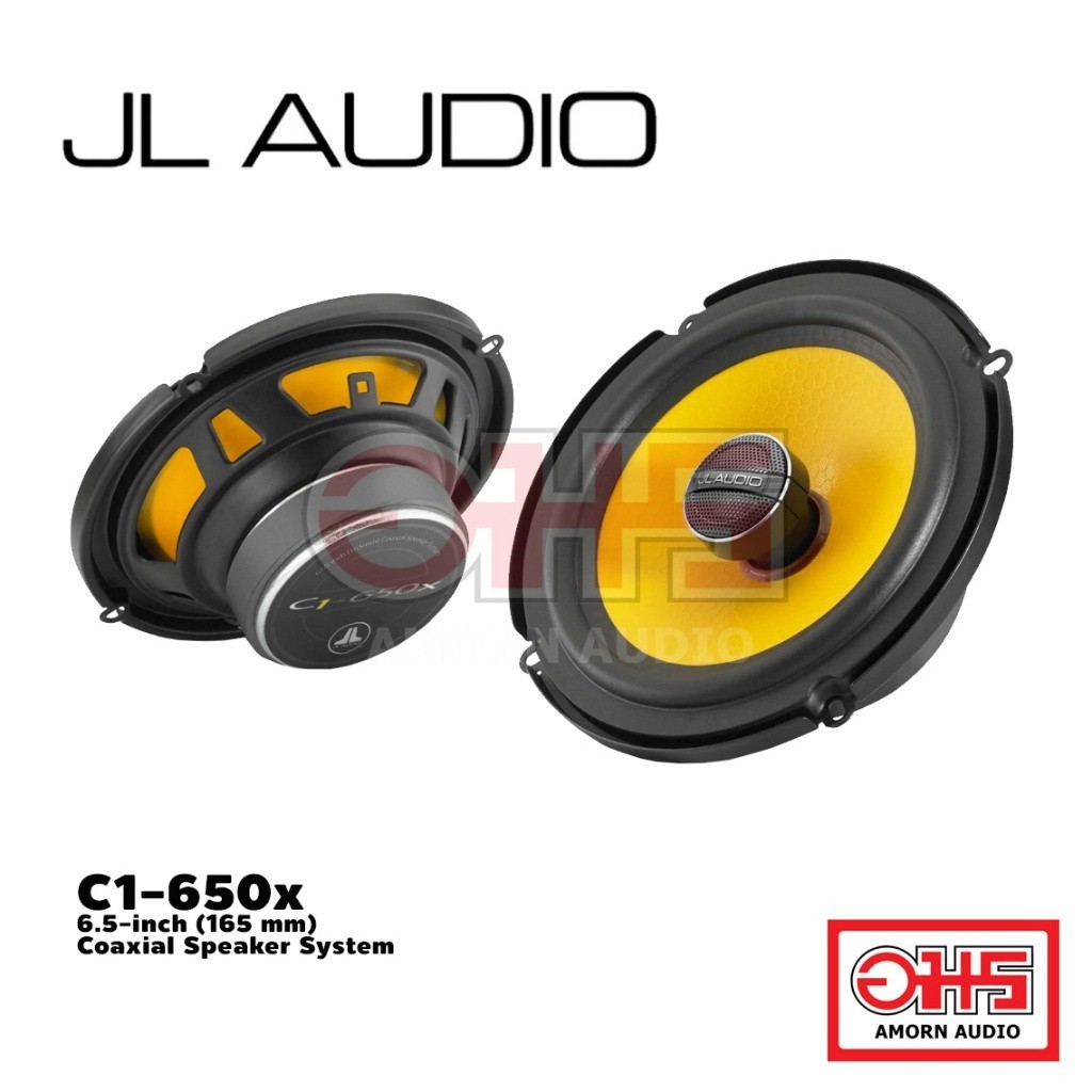 JL Audio C1-650x ลำโพงแกนร่วม 2 ทิศทางขนาด 6.5 นิ้ว (165 มม.) AMORNAUDIO