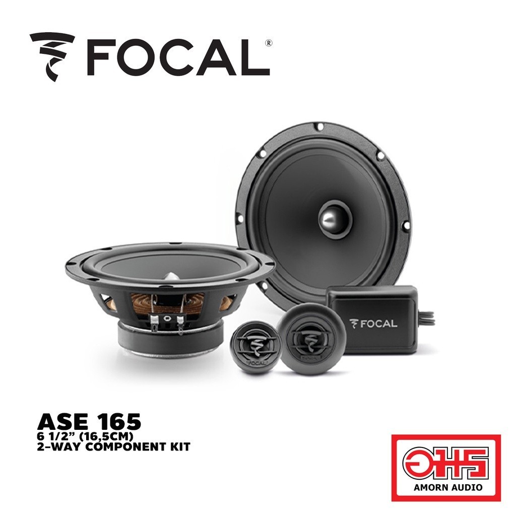 FOCAL ASE 165 New product ลำโพงแยกขิ้น 6.5 นิ้ว 60 Watts RMS AMORN AUDIO