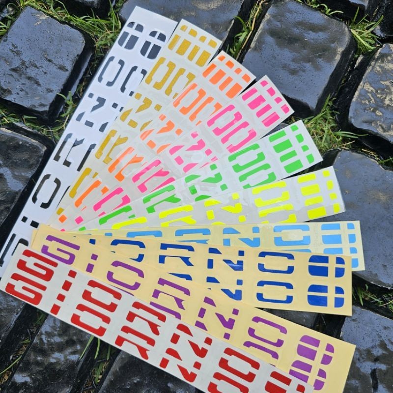 Giorno สติ๊กเกอร์ติดทับโลโก้เดิม สติ๊กเกอร์โลโก้Giorno Sticker Motorcycle มอเตอร์ไซค์