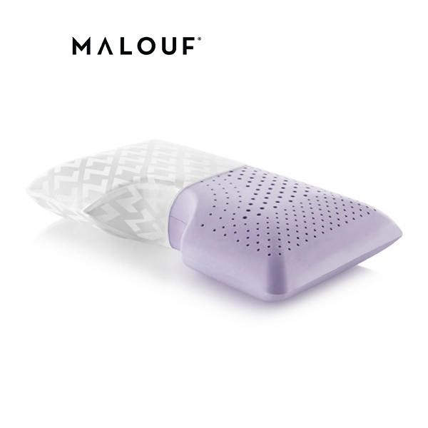 Malouf หมอนหนุน รุ่น Shoulder Zoned Dough® – Lavender