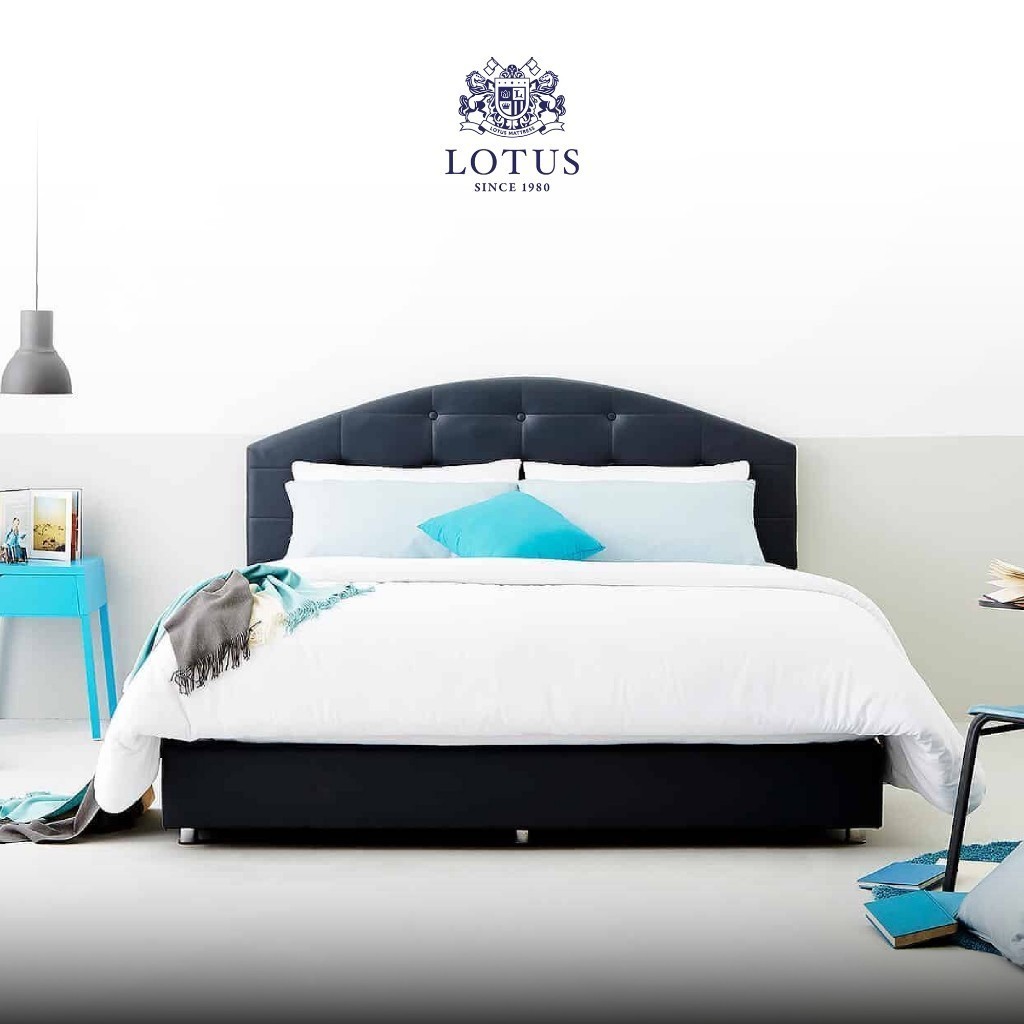 LOTUS เตียงหนัง Lifestyle  รุ่น Czech เลือกสีได้ ส่งฟรี