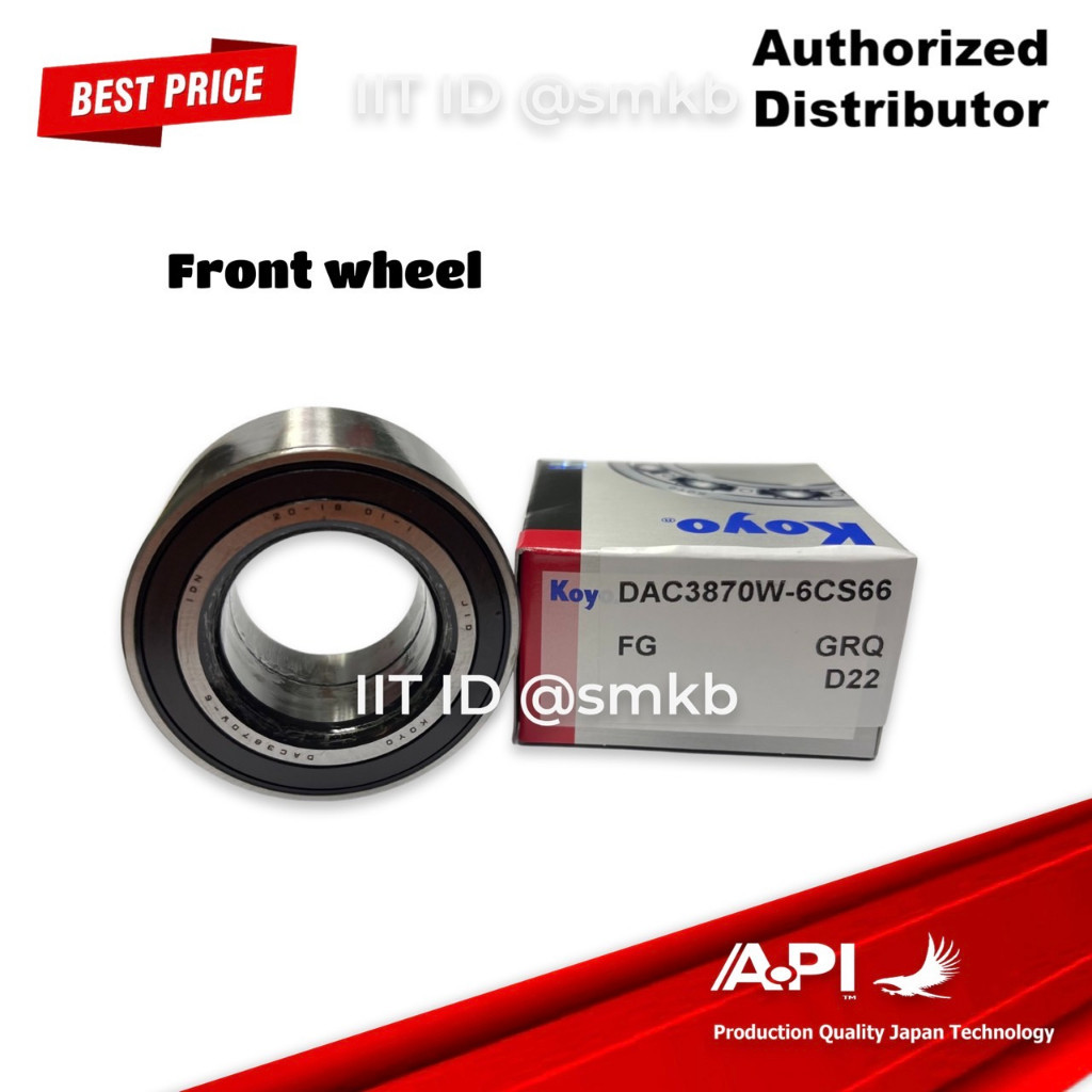 ลูกปืนล้อหน้า  Toyota Avanza Rush 3SZ-VE 2008-up 1500cc 90043-63369 6 TOYOTA AVANZA 1.5, RUSH, DAIHATSU GRAND MAX, 38X70 - รูปที่ 2