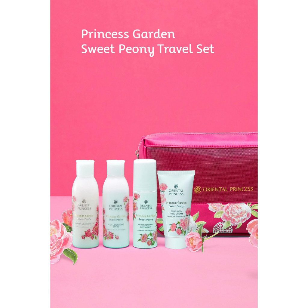 เซ็ตพกพา Oriental Princess Oriental White Flower Travel Set / Sweet Peony Travel Set/Gardenia Travel Set