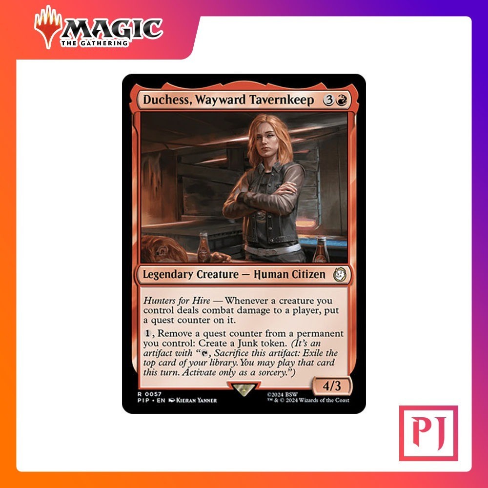 [MTG] Duchess, Wayward Tavernkeep - Fallout Commander [PIP] [RED] [RARE] [NORMAL] [ENG] (Magic the Gathering)