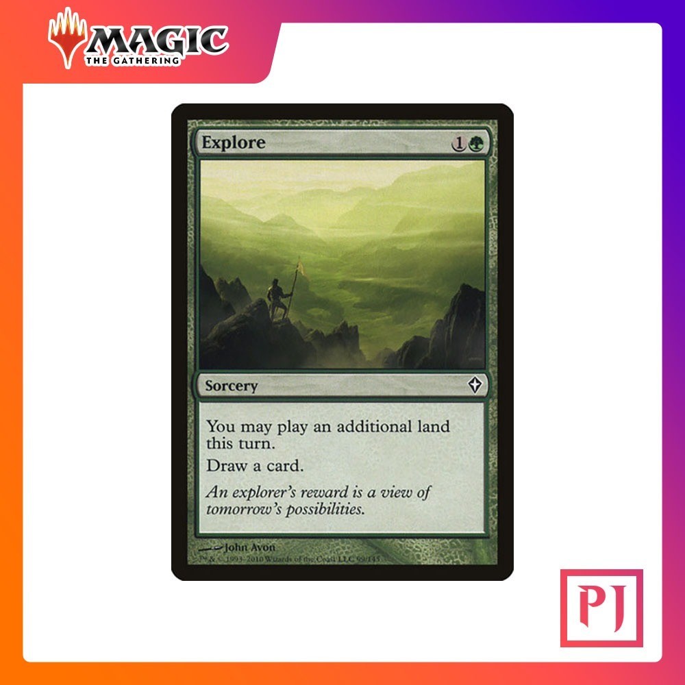 [MTG] Explore [WWK] [GREEN] [COMMON] [NORMAL] [ENG] (การ์ดเมจิค / Magic the Gathering)