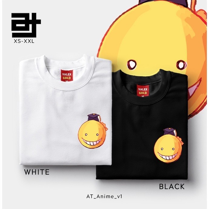 AvidiTee AT Assassination Classroom Koro Sensei Manga Anime v1 Unisex TShirt for Men and Women_08