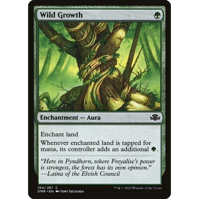 [Dominaria Remastered] - [DMR] - [Wild Growth] - (C) - [2023]