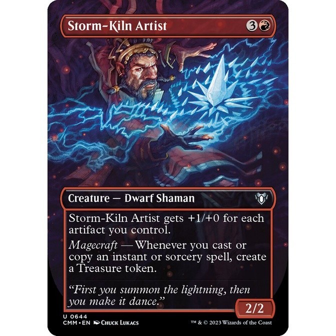 Commander Masters Variants: Storm-Kiln Artist