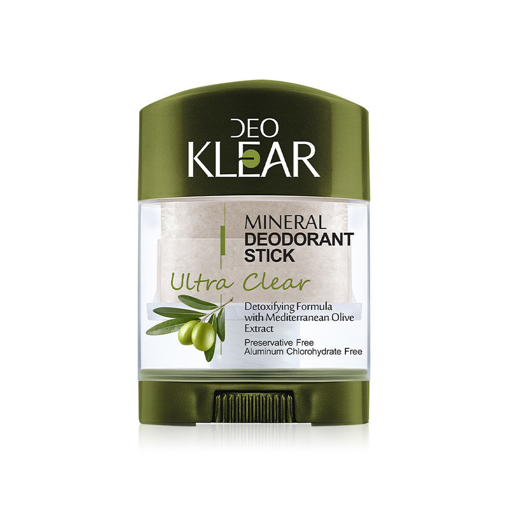 Deoklear ultra clear mineral deodorant stick 70g  [8850567168338]