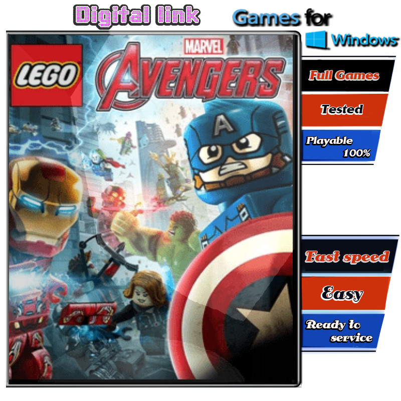 LEGO MARVEL’s Avengers Complete เกม PC Game คอมพิวเตอร์ แบบดาวน์โหลดไฟล์  ตัวเต็ม เล่นได้ 100%
