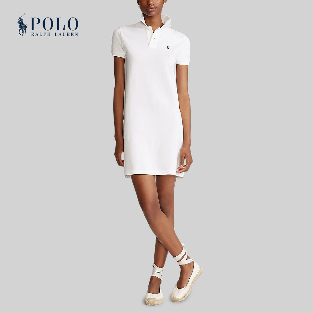Polo Ralph Lauren DRESS ชุดเดรส รุ่น WMPODRSNN820092 สี 100 WHITE