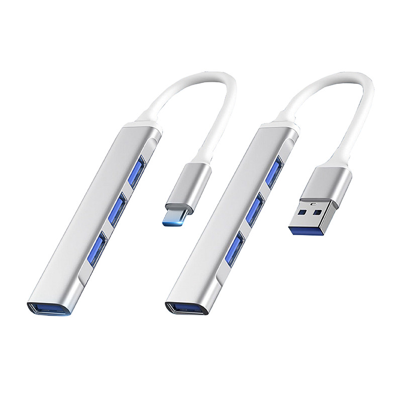 USB HUB พอร์ตฮับ with 3.0 2.0 5Gbps ใช้งานได้ทันที ไม่ต้องติดตั้งไดร์เวอร์ ความเร็วสูง แพ็ค 1 ชิ้น