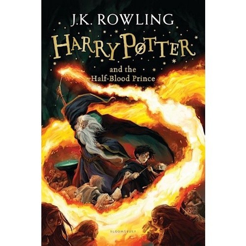 [Chulabook] หนังสือ HARRY POTTER AND THE HALF-BLOOD PRINCE (JONNY DUDDLE COVERS) (9781408855706) c321