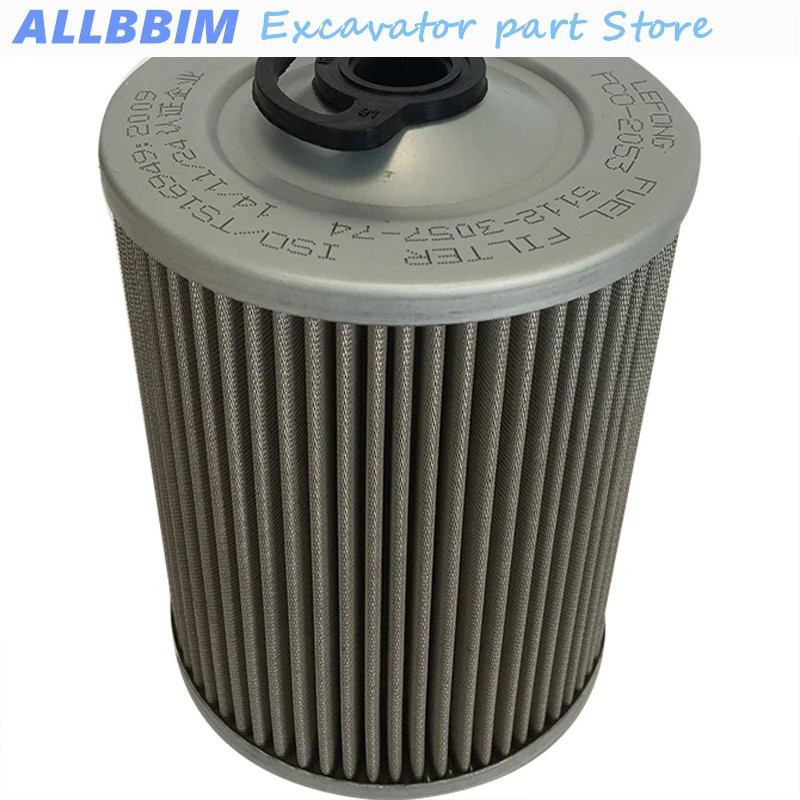 For Liebherr Filter R314 317 500 900B Excavator Accessories Diesel Filter Element Diesel Filter High Quality Accessories