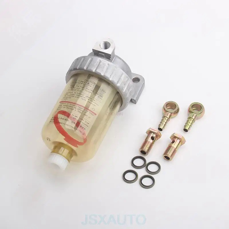For Komatsu PC60-7 PC120-6 PC200-6 PC-3-5 Oil-water separator assembly oil water filter assy  Excavator parts