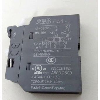 2ชิ้น/ล็อตเดิมใหม่ ABB AF ชุดคอนแทค-รายชื่อเสริม CA4-10/CA4-01หน้าจอแอลซีดีอย่างสม่ำเสมอสำหรับ1ปี