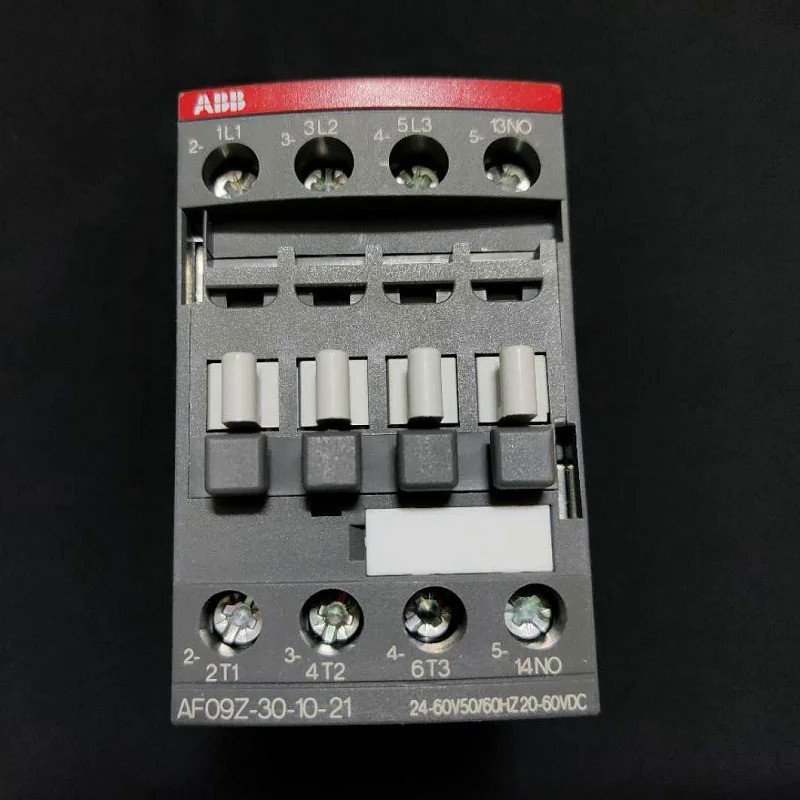 ABB 3-ploe Contactors AF Series 1NC Ac/dc 0r 1NO 50HZ/60HZ DC 20V ~ 250V 9A AF09Z-30-10(1NO) AF09Z-3
