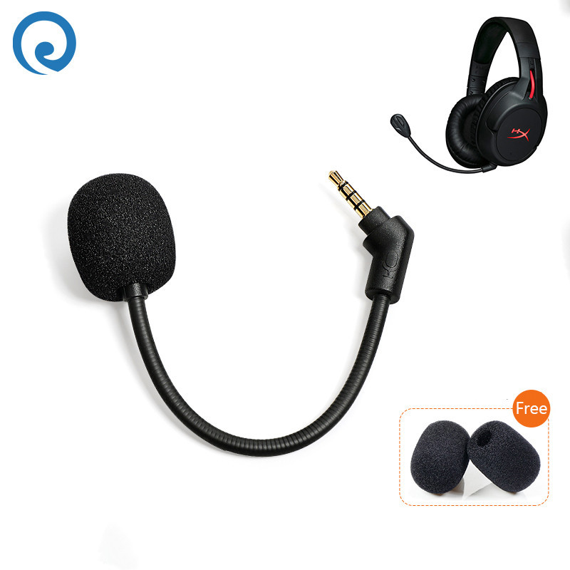Headphone 3.5mm detachable mic microphone for headset HyperX Cloud Flight S Wireless Gaming Headset