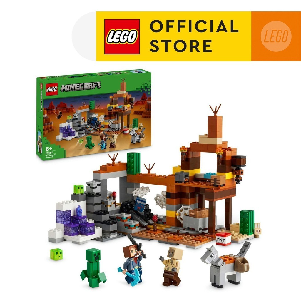 LEGO Minecraft 21263 The Badlands Mineshaft (538 Pieces)