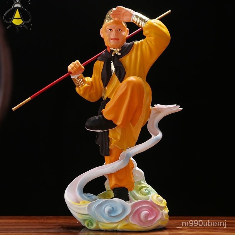 รูปปั้น Monkey King ต่อสู้กับพระพุทธรูปศักดิ์สิทธิ์ J4AN