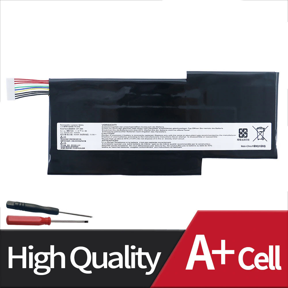 BTY-M6K Laptop Battery For MSI MS-17B4 MS-16K3 GF63 Thin 8RD 8RD-031TH GF75 Thin 3RD 8RC 9SC GF65 7RG-005 GS63VR-7RG Thi