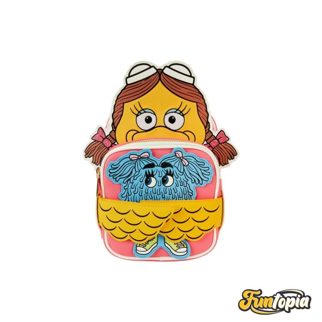 Funko (MCDTB0008) - McDonalds Birdie the Early Bird Crossbuddies® Crossbody Bag with Fry Kids Coin B
