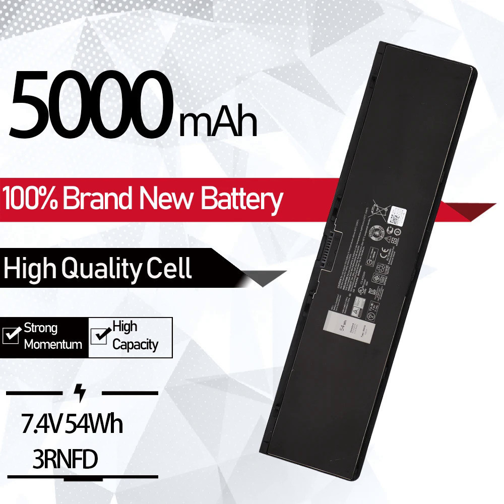 3RNFD Battery For Dell Latitude E7440 E7420 E7450 34GKR V8XN3 T19VW G0G2M F38HT G95J5 0909H5 0G95J5 0D47W 5K1GW 7.4V 47W
