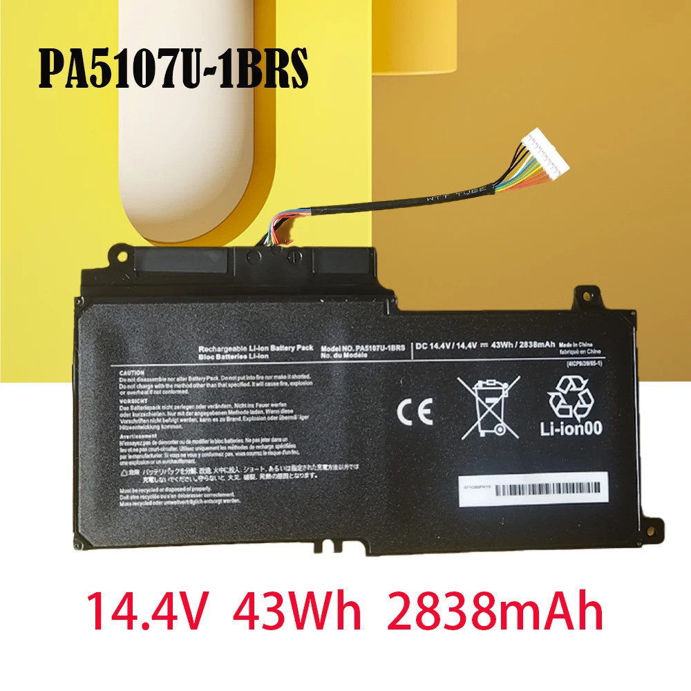แบตเตอรี่แล็ปท็อป PA5107U-1BRS สำหรับ Toshiba Satellite L50 L50-A L55 L55t S55-A5295 P50-A P50-b P55
